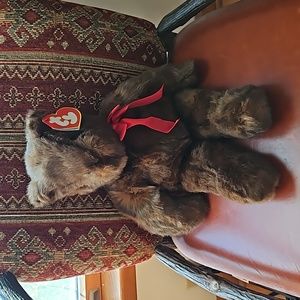 TY Vintage Collector Brown Bear 1990